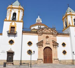 Kirche auf der Plaza del Socorro