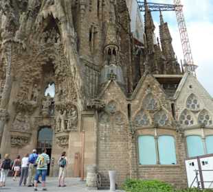 Hintere Fassadenansicht