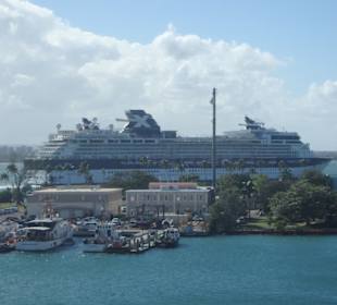 Die Celebrity Infinity im Hafen von San Juan