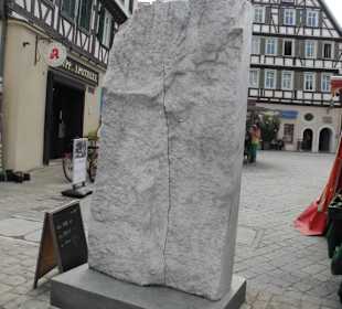 Fortschnittschritt am Oberen marktplatz