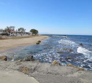 Spaziergang vom Anissa Beach Richtung Analipsi