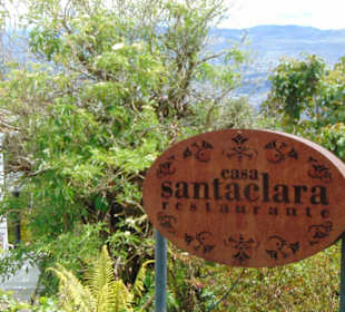 Casa Santa Clara Restaurant auf dem Monserrate