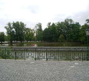 Blick auf die Moldau
