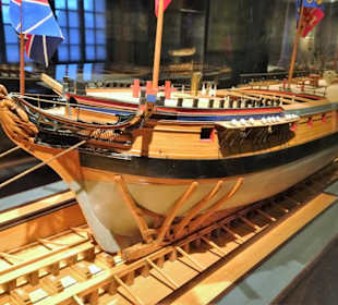 Schiffbau im Internationalen Maritimen Museum