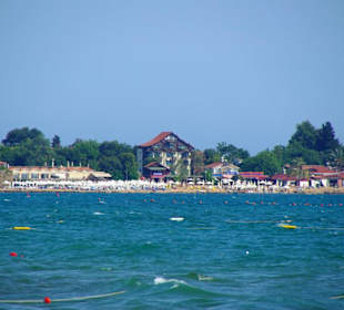 Vom Sunrise Richtung Side am Strand