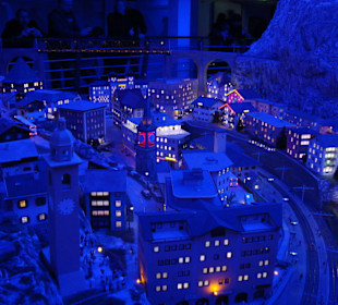 Schweiz (Zermatt?) bei Nacht