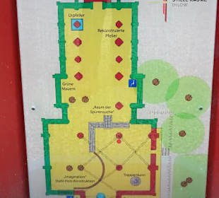Plan der Klosterstätte Ihlow