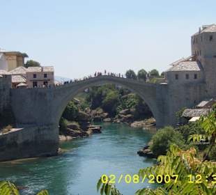 Die Alte Brücke von Mostar