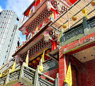 Tempel am Start Elephant Mountain Xiangshan Hiking