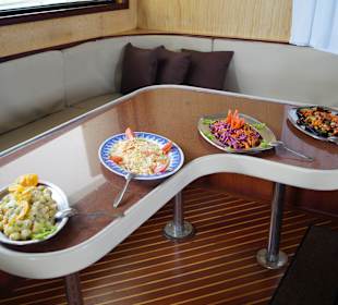 Verpflegung an Board