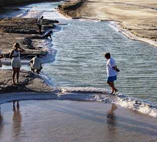 Am Salzsee in der Wüste
