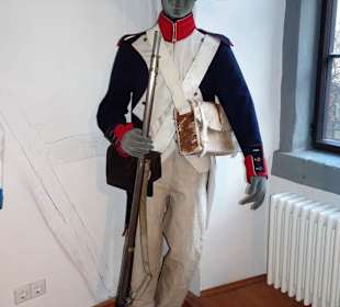 Uniformen aus Kriegszeiten im Stadtmuseum Saalfeld