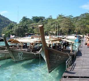 Steg zum wunderschönen Strand