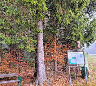 Beginn der Wanderung zur Warte