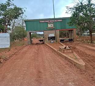 Eingang Tsavo Ost Nationalpark