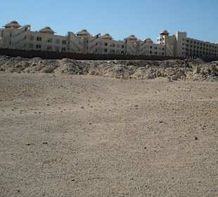 Pustynia dookoła hotelu Serenity Makadi Heights