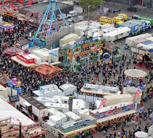 Der Freimarkt 2018 aus Vogelperspektive