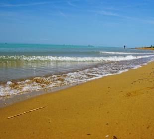 Strand in Bibione Juni 2012