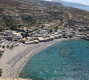 Bucht von Matala / Matala Bay