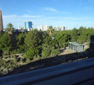 Mit der Mono Rail über Las Vegas