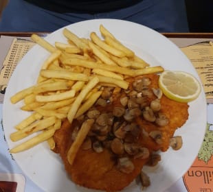 Champignonschnitzel