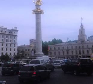 Freiheitsplatz Tiflis - Freiheitsdenkmal