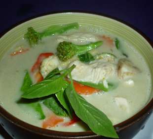 Green Curry,scharf und lecker