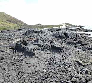 Lavagestein auf Santiago