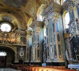 Blick in das Kirchenschiff