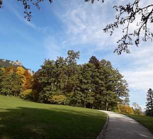 Schoßpark im Herbst