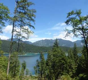 Eindruck von einem Spaziergang rund um den Eibsee
