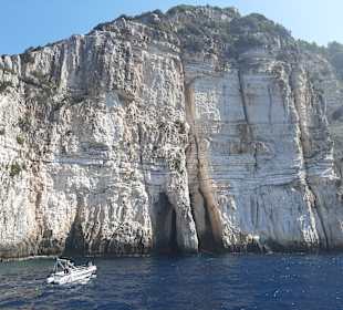 Schiffsrundfahrt Paxos-Antipaxos