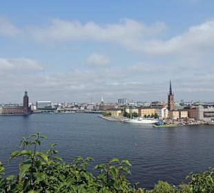 Blick vom Monteliusvägen