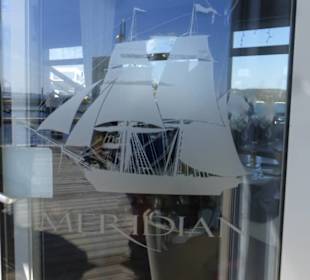 Das Restaurant Meridian Molo auf der Seebrücke