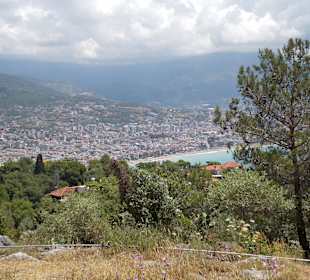 Вид с холма Аланийской крепости