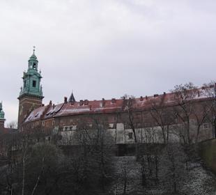Hrad Wawel v dubnu