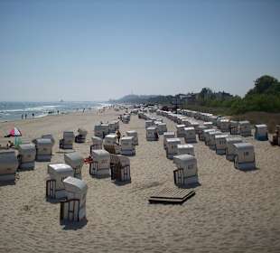 Sauberer Strand in Bansin