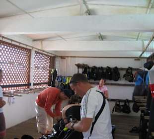 Nassbereich in der Basis