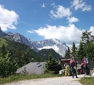 Zugspitze vom Kreuzeck