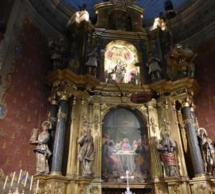 Hauptaltar der Kirche Santa Maria dels Àngels