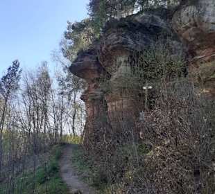 Bruderfelsen in Rodalben