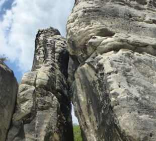 Neurathener Tor neben der Basteibrücke
