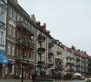 Fußgängerzone hinter der Oderbrücke