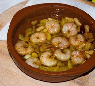 Gambas in Eva`s Poolbar
