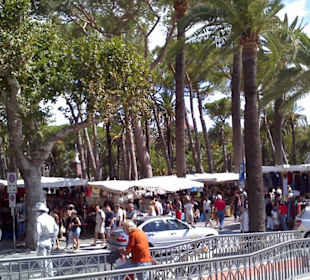 Ventimiglia Markt am Freitag