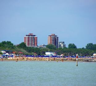 Leuchtturm Richtung Lignano