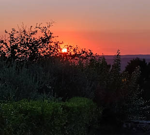 Und noch ein wunderschöner Sonnenuntergang vom Res