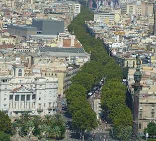 Las Ramblas & Kolumbussäule
