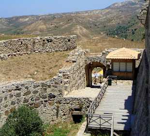 Ruiny Antimachia,zamek rycerski 