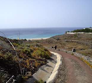 Teil des Weges zum Strand